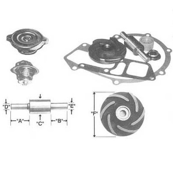 RE11346 Water Pump Repair Kit